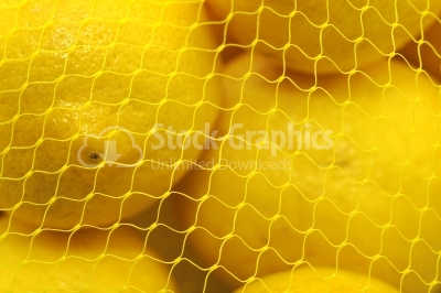 Bag of lemons texture