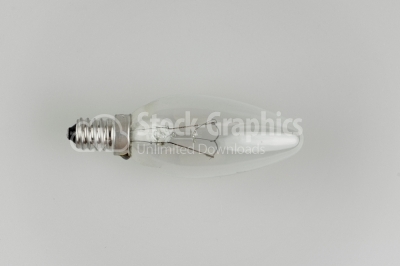 Bulb on white background