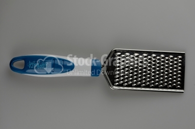 Cheese grater on white 