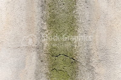 Close up of cracked cement wall