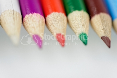 Color pencils - Stock Image