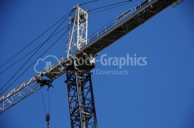 Construction Crane - Stock Image