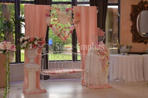 Floral decoration for wedding