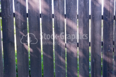 Grey wood Fence