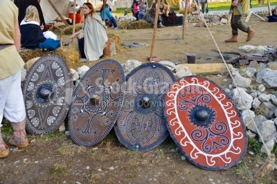 Old decorative shield