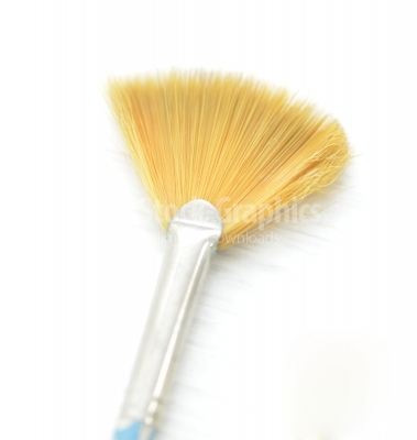 Paintbrush on isolated on a white background
