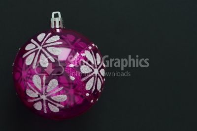 Pink decoration for christmas