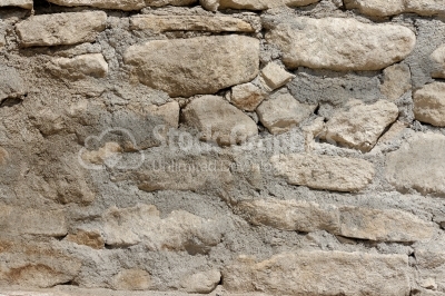 Rock and Concrete Wall