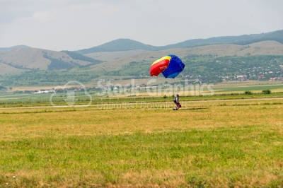 Romanian skydiver