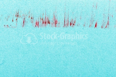 Scratches texture on blue paper