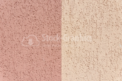 Wall in two colors