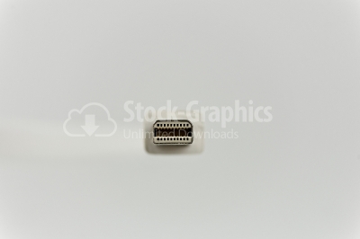 White connector cable