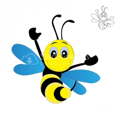 Bee - Illustration