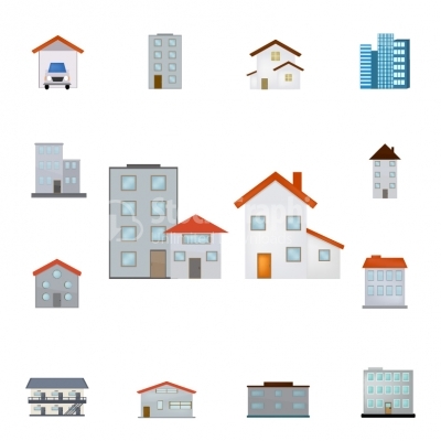 Buildings - Color Series - Illustration