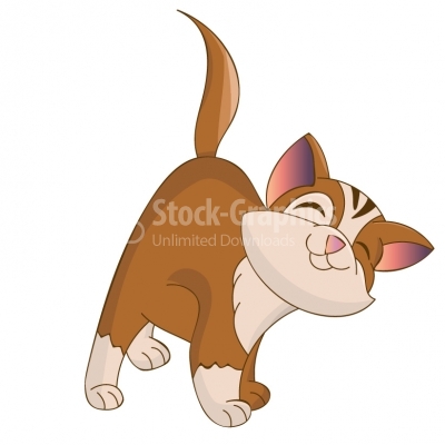 Cute cat - Illustration