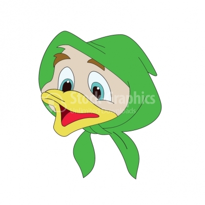 Duck mother Illustration