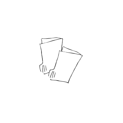 File Folder Symbol Drawing