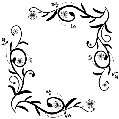 Floral Swirl Box - Illustration