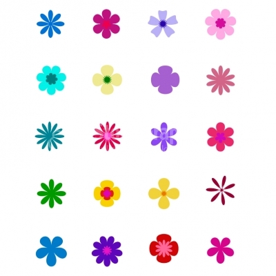 Flowers Mix - Illustration
