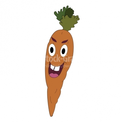Happy Carrot - Illustration
