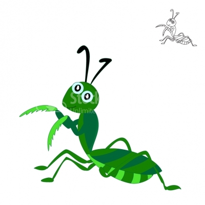 Happy grasshopper 