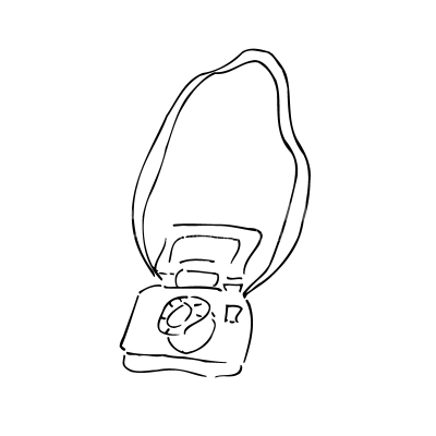 Old photo camera clipart