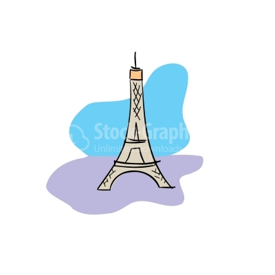 vector Eiffel tower