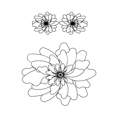 Vector flower - Illustration