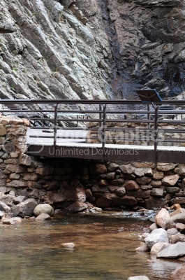  Bridge in the red mountains