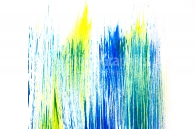 Abstract painting with vertical lines