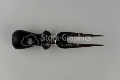 Barbecue fork - Stock Image