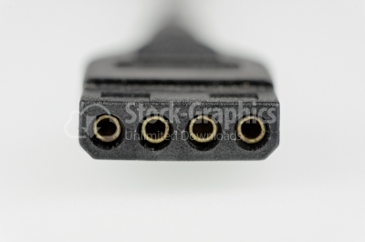 Black connector photo