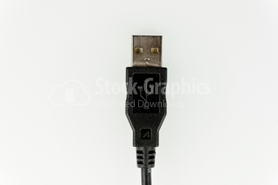Black Connector USB 