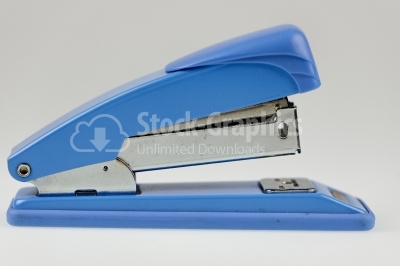 Blue stapler