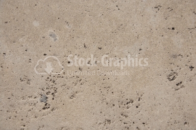 Cement pavement eroded by water. Cement texture