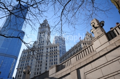 Chicago view- Stock Image