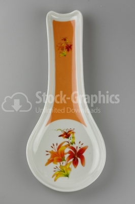 China porcelain spoon