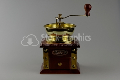 Coffee grinder photo - Stock Image