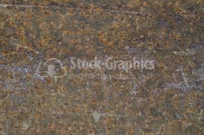 Composite textured metal surface
