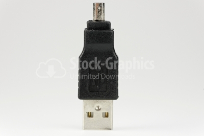 Connector black USB 