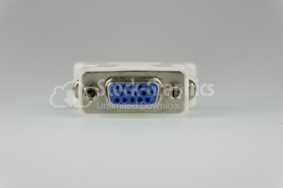 Connector white for pc