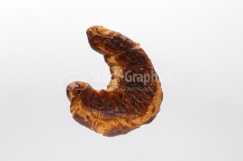 Curved Croissant, Pastry bottom view