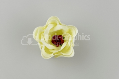 Decorative yellow flower 