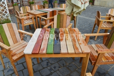 Dining table and chairs 