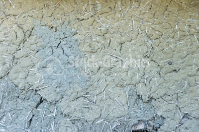 Dry soil close-up