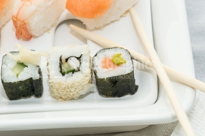 Food closeup - sushi
