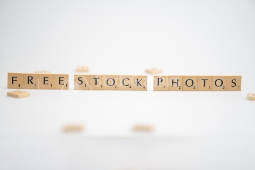 FREE STOCK PHOTOS word written on white background. FREE STOCK PHOTOS text on white