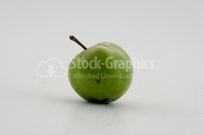 Green apple - Stock Image