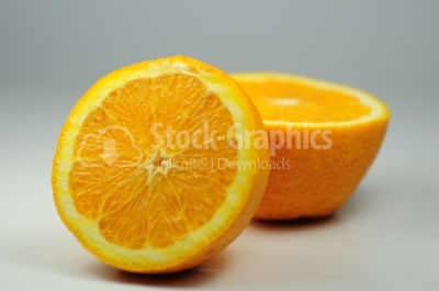 Juicy Orange Refreshment - Stock Image