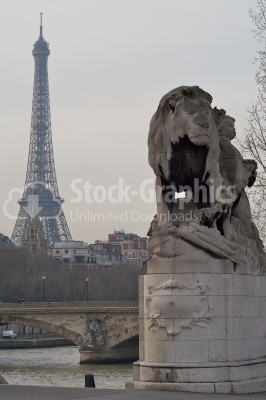 La Tour Eiffel - Stock Image
